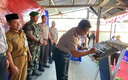 Kapolres  Probolinggo Resmikan Renovasi Polsek Bantaran dan Besuk,Tekankan Optimalisasi Pelayanan Publik