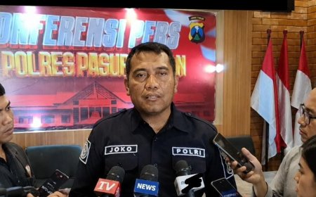 Polres Pasuruan Amankan Tiga Tersangka Kasus Pencurian Sapi di Tutur