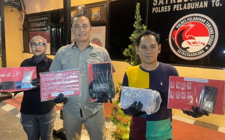 Polres Tanjungperak Bongkar Tiga Jaringan Narkoba, Empat Tersangka Pengedar Diamankan