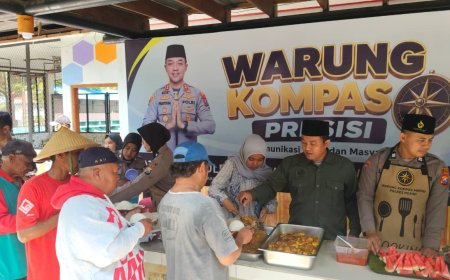 Polres Ngawi Hadirkan Warung Kompas Presisi Bangun Komunikasi Perkuat Sinergi untuk Kamtibmas