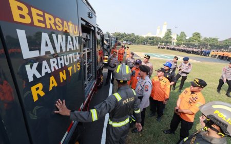 Polda Jatim Perkuat Kesiapan Personel dan Peralatan Hadapi Ancaman Karhutla